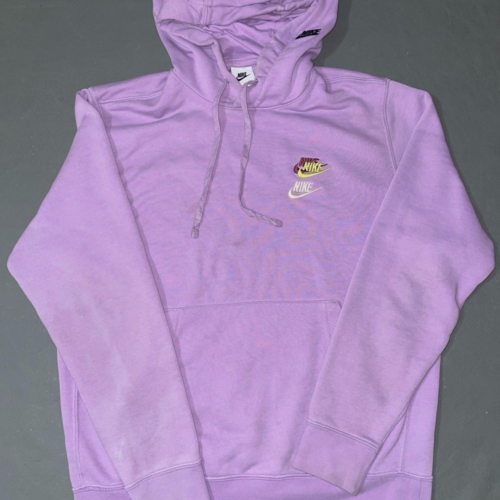 Nike NSW Essentials Purple Pullover Hoodie Men's Size M DD4666